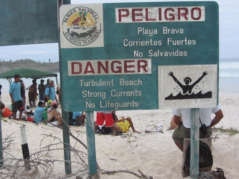 sign danger peligro lifeguard